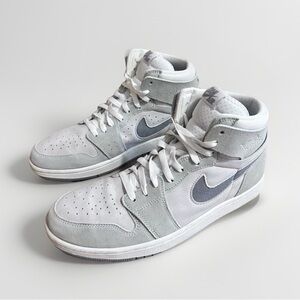 Jordan Air Jordan 1 Zoom Comfort 2 Particle Grey White Gray DV1307-101 Size 9